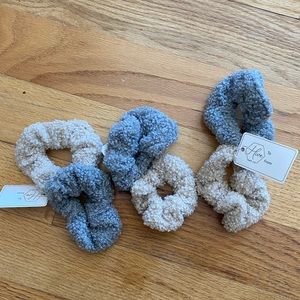 Cozy Comfort Lot of New Plush Scrunchie Hair Ties